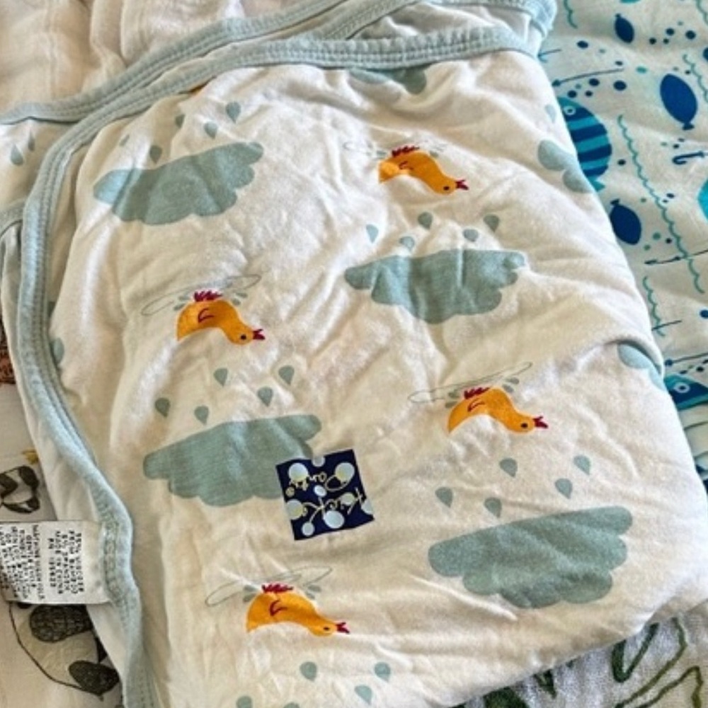 Kickee pants duck blanket